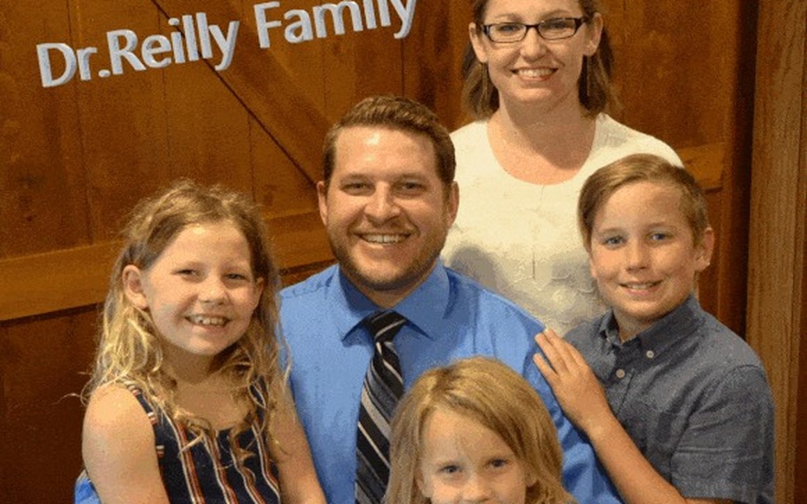 The Reilly family at Reilly Chiropractic in Lake Hallie